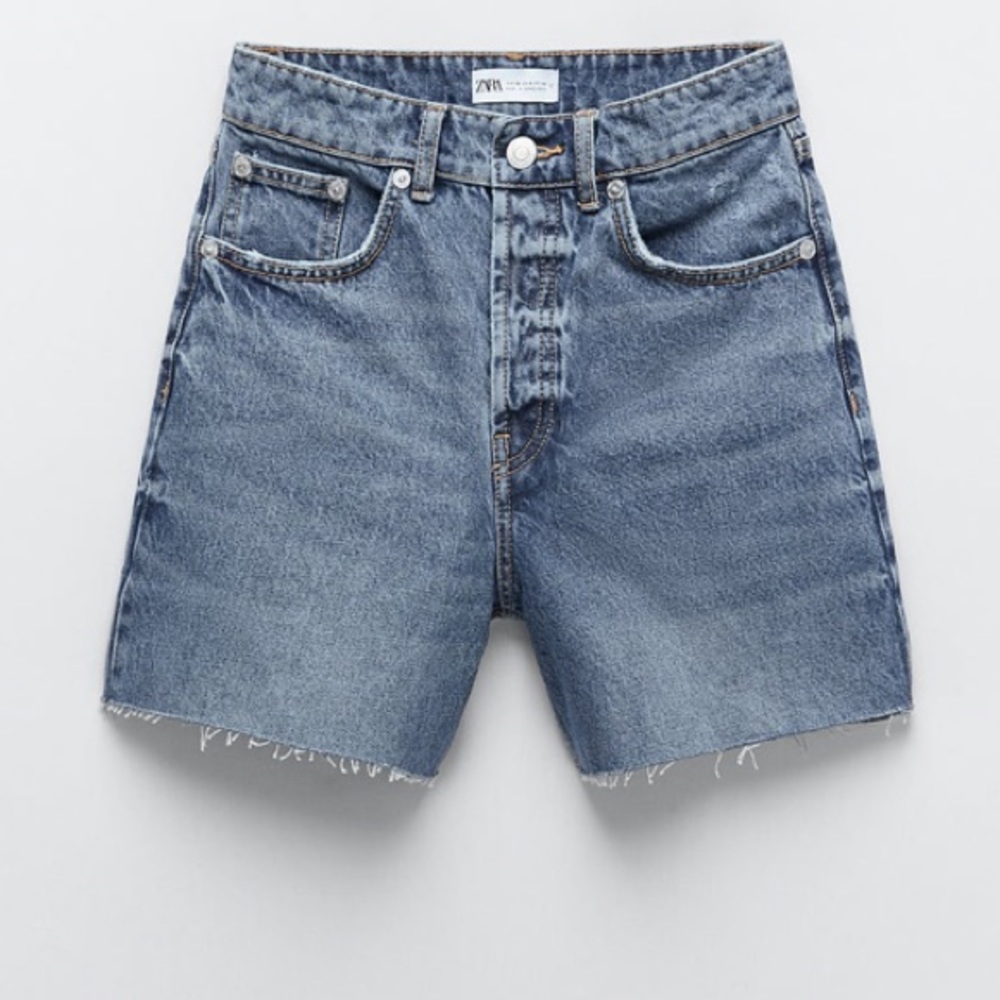Zara denim shorts